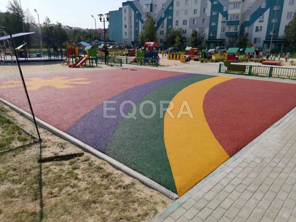 Вредно ли резиновое покрытие в Увельском?